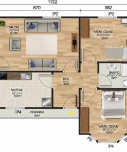 Alternative view of Kayseri Prefabrik 80 mt